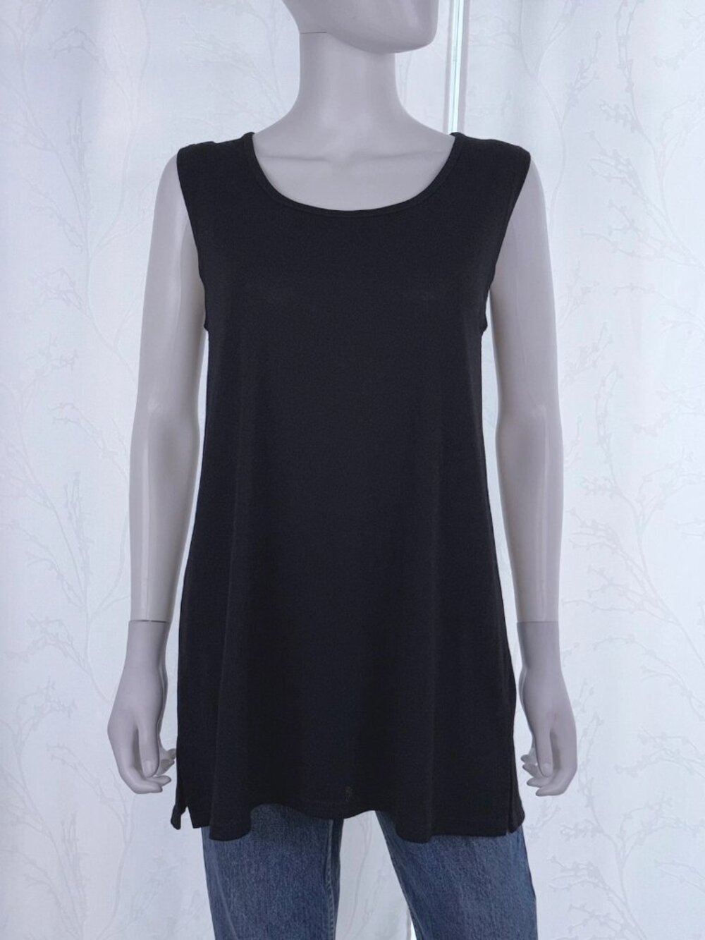 MASAI COPENHAGEN women's black tunic small